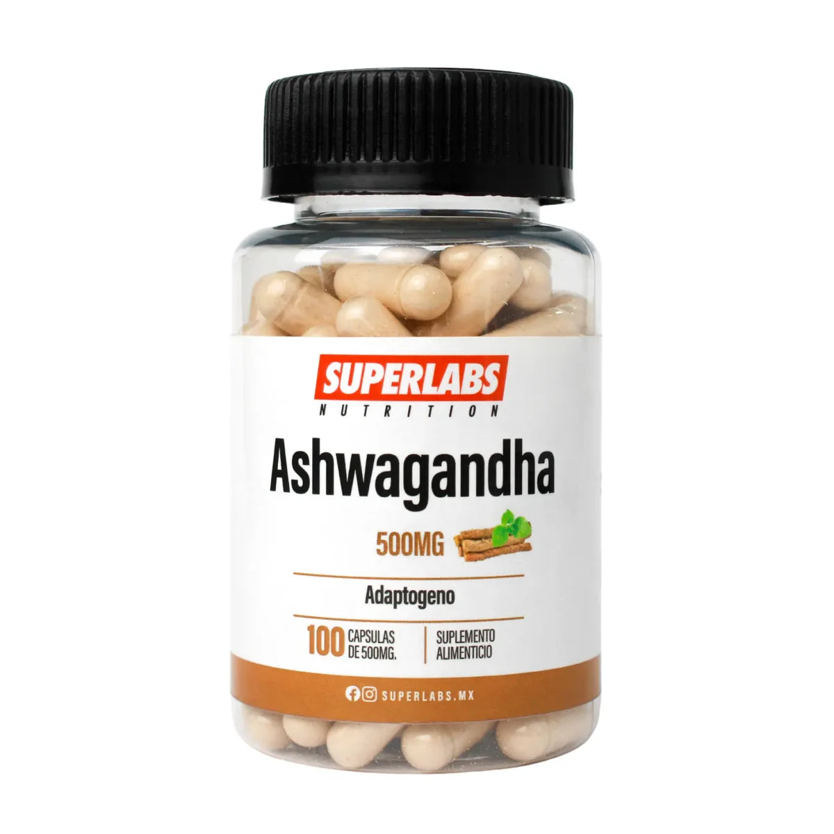 Superlabs Nutrition Ashwagandha 500 mg - 100 Caps