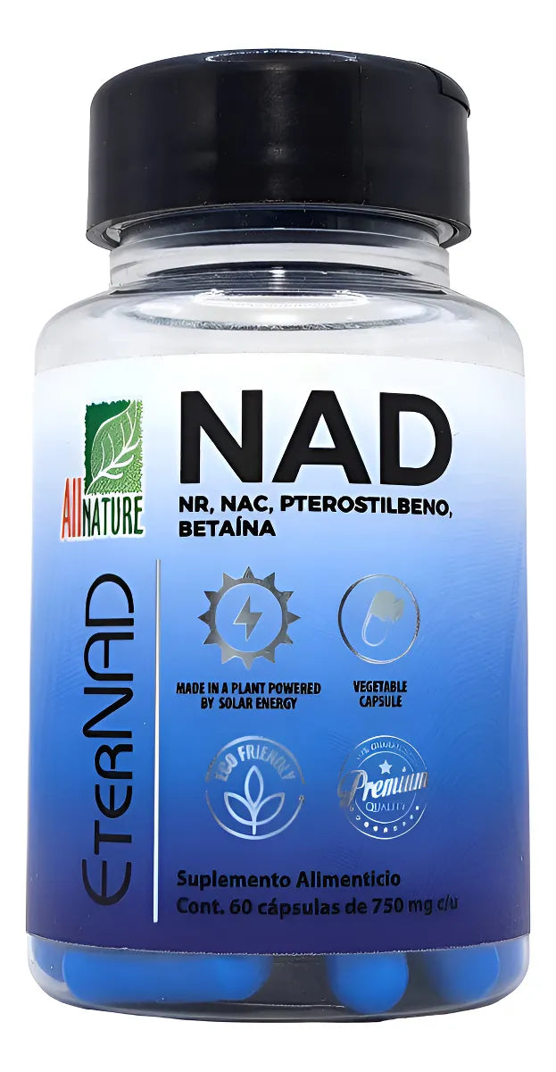 ALL NATURE NAD 60 CAPS 750 MG