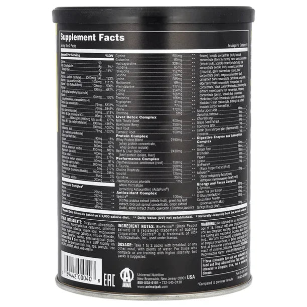 ANIMAL PAK C/30 PACKS 8 PILLS