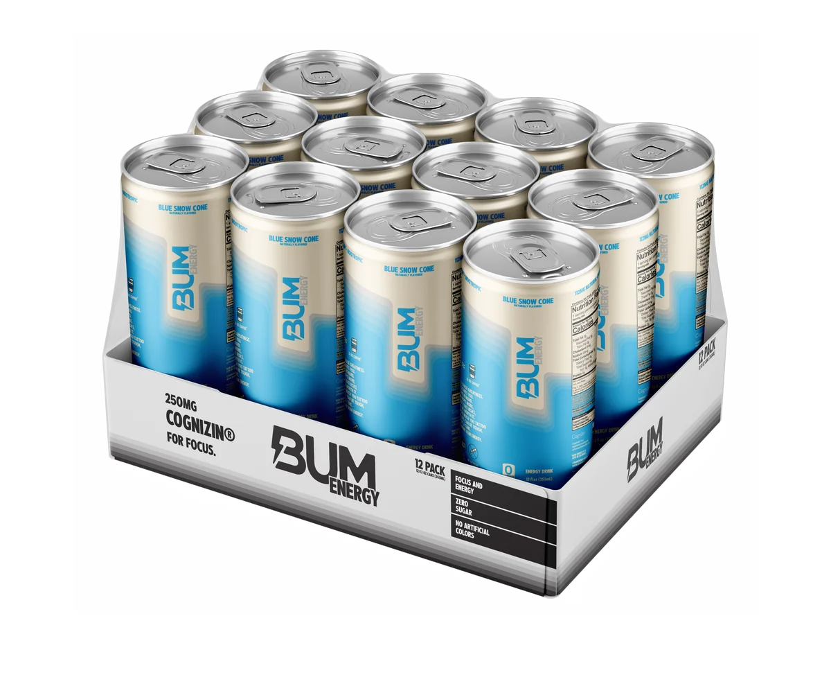 RAW BUM ENERGY DRINK 12 OZ