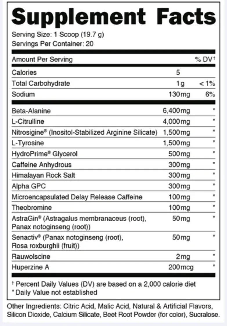 BUCKED UP MOTHER BUCKER 20 SERV