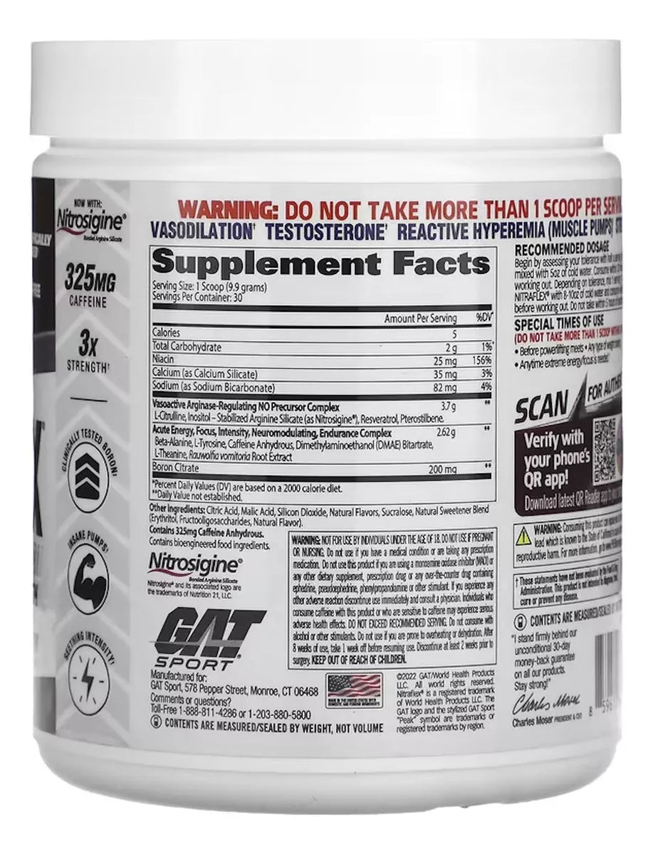 GAT NITRAFLEX 300 GRS