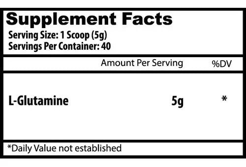 INSANE LABZ GLUTAMINE 60 SERV