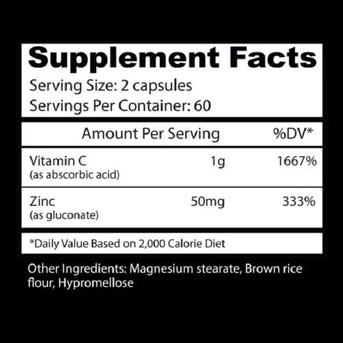 VITAMINA C 120 CAPS