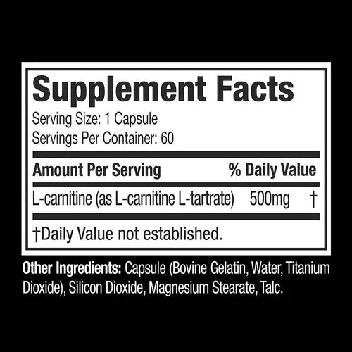 INSANE L CARNITINE 90 CAPS