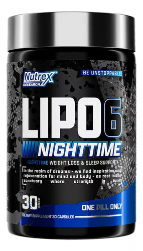 LIPO 6 BLACK UC NIGHTTIME 30 CT