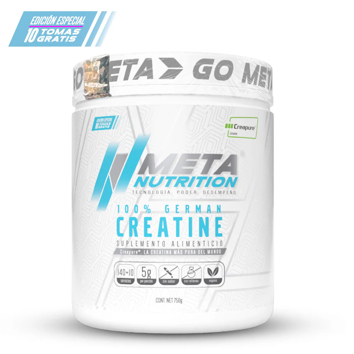 META NUTRITION CREATINA CREAPURE 750 GR
