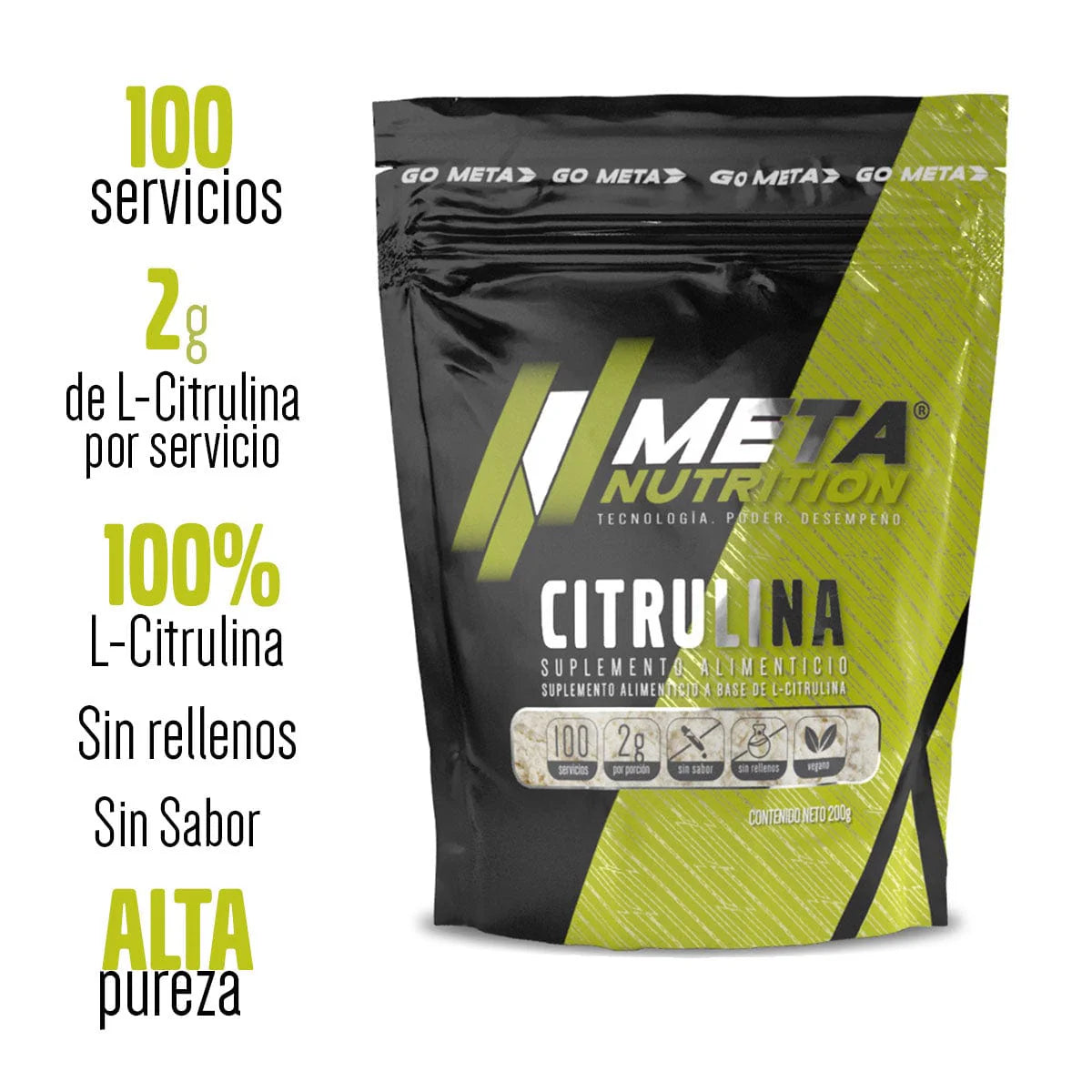 META NUTRITION CITRULINA 200 GRS