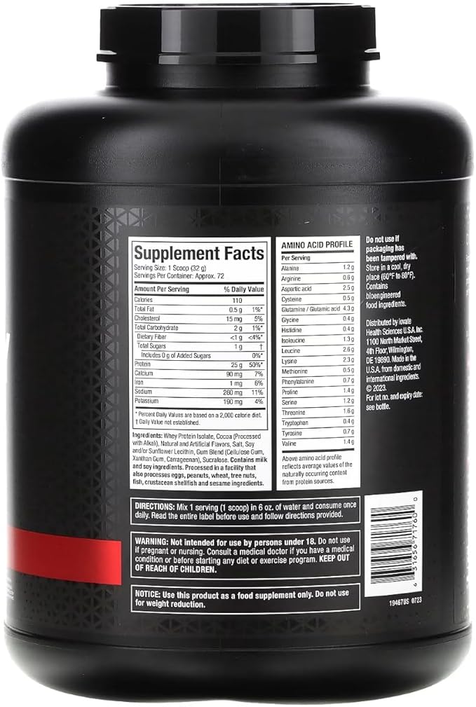 NITRO TECH ISO WHEY 5 LBS
