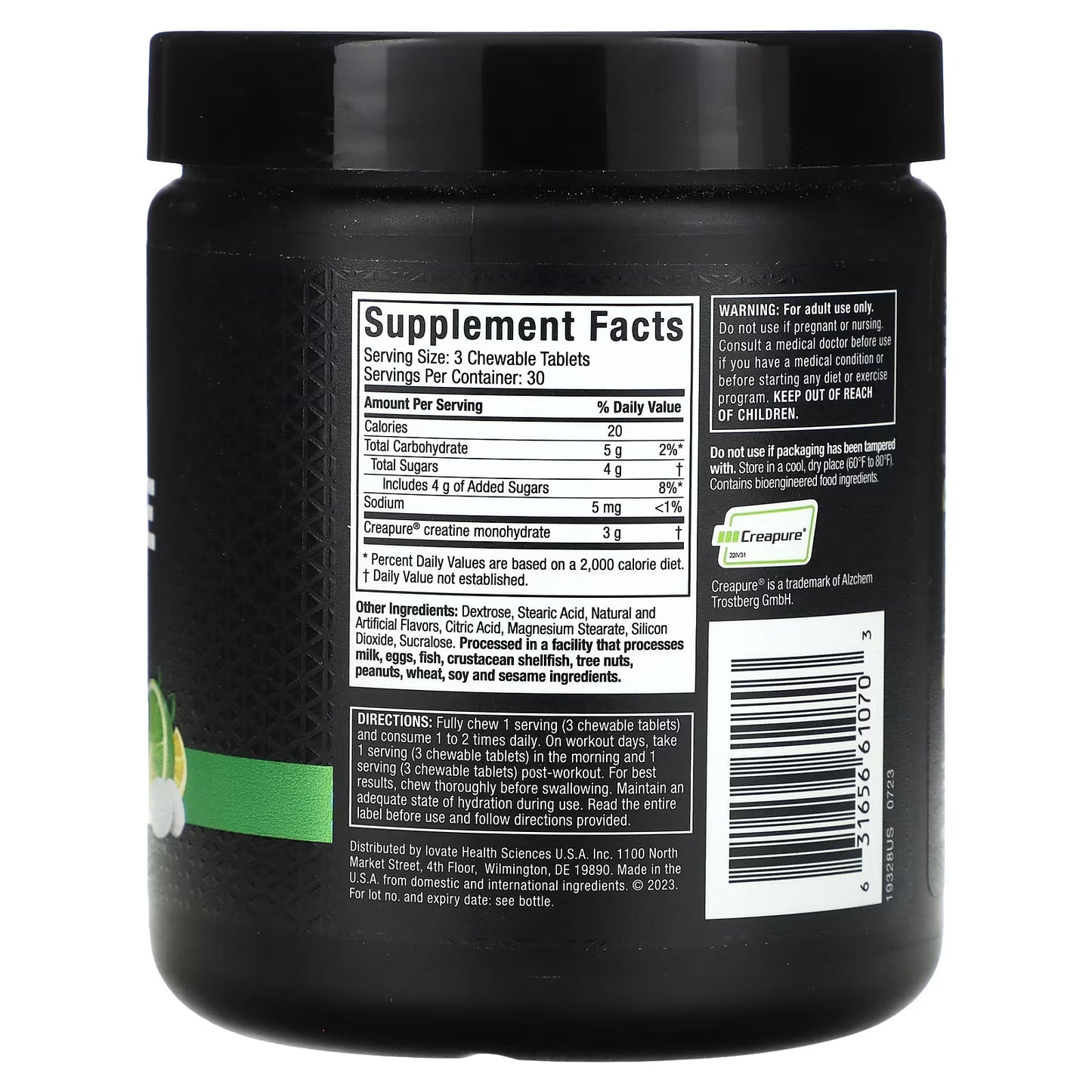 MUSCLE TECH CREATINE CHEWS 90 CTS