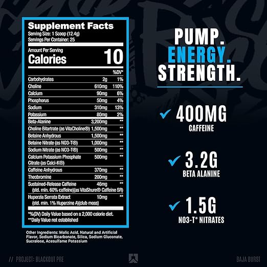 RYSE BLACKOUT PWO 25 SERV