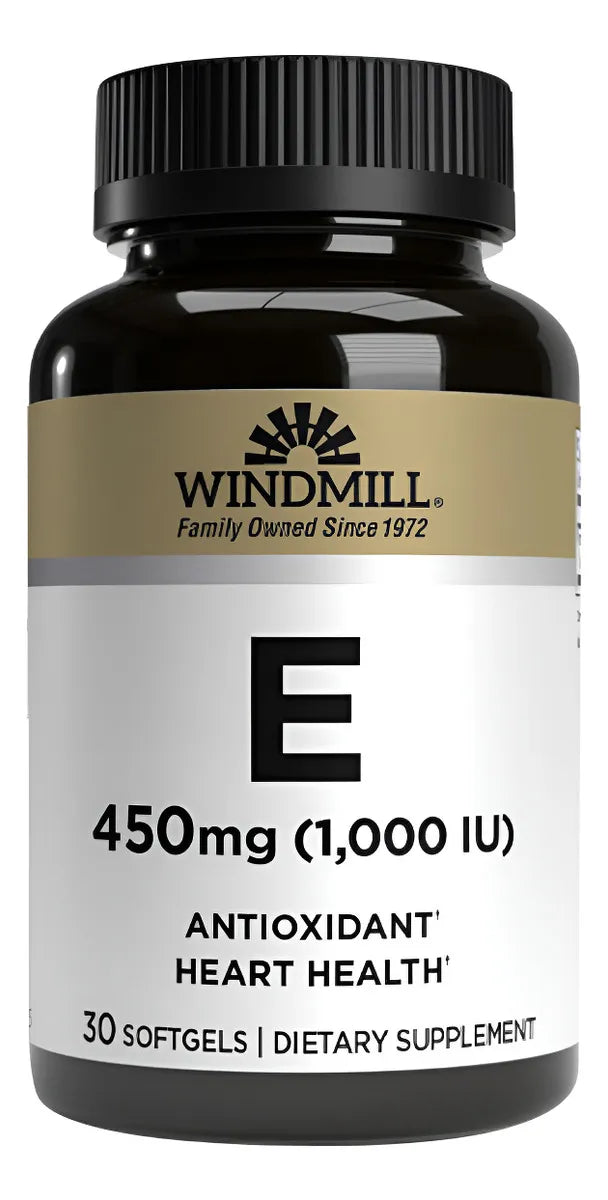 WINDMILL VITAMINA E 450 MG 1000 Iu 30 CAPS X 450MG
