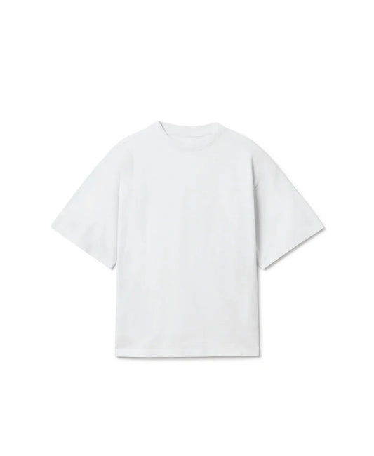 PLAYERA 240 GSM OVERSIZE COLOR BLANCO