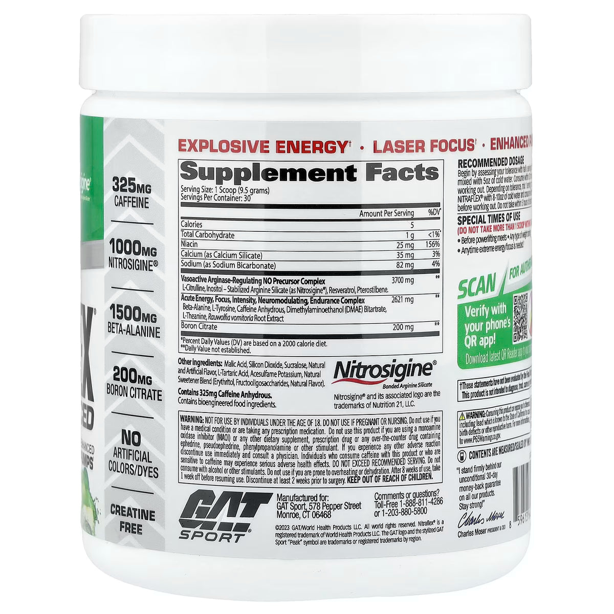 GAT, Sport, NITRAFLEX® Advanced