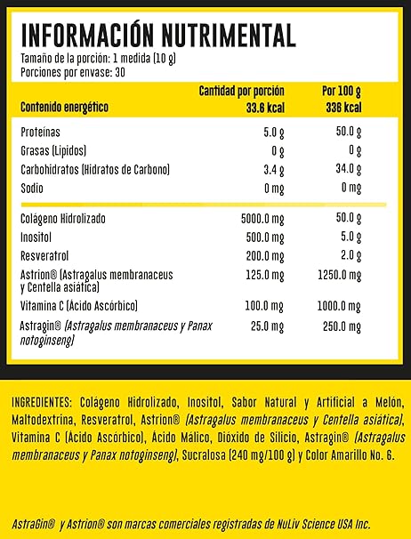 ADV COLAGENO & ASTRAGIN & ASTRION  300GRS