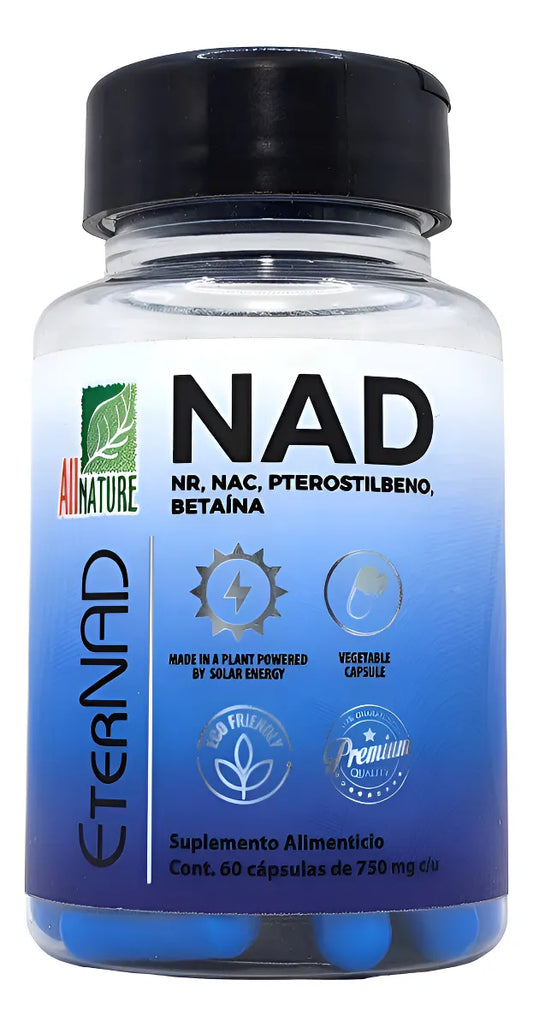 ALL NATURE NAD 60 CAPS 750 MG