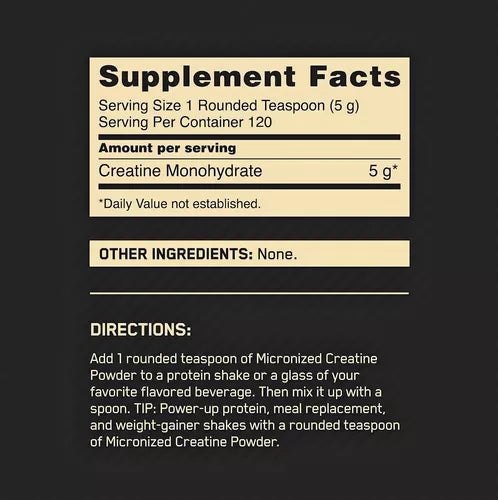 CREATINE POWDER 300 GRS