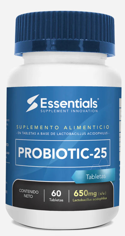 ESS PROBIOTIC-25 650MG 60 CAPS