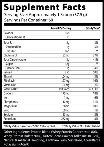 INSANE WHEY 4.6 LBS