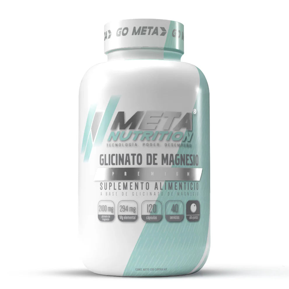 META NUTRTITION GLICINATO DE MAGNESION