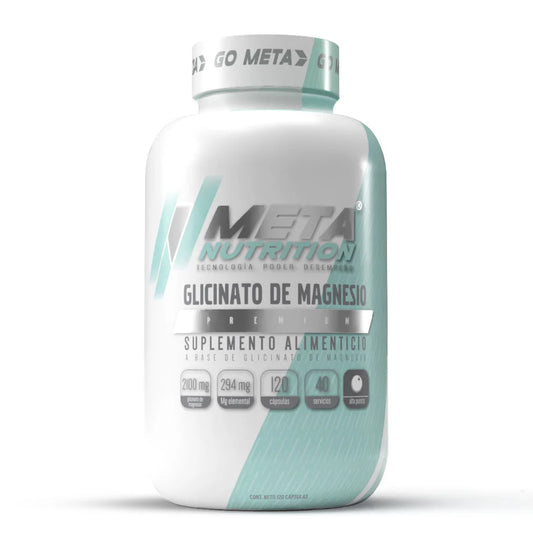META NUTRTITION GLICINATO DE MAGNESION