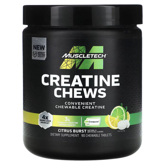 MUSCLE TECH CREATINE CHEWS 90 CTS