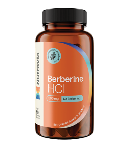 NUTRAVIA BERBERINE HCL 500 MG 60 CAP