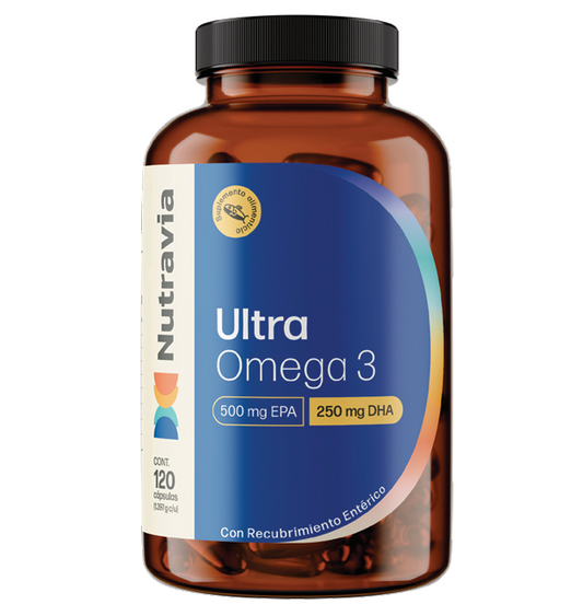 NUTRAVIA ULTRA OMEGA 3 500MG EPA/250MG DHA 120 CAP