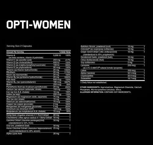 OPTI-WOMEN 120 CAPS