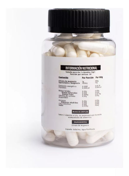 SUPERLABS CITRATO DE MAGNESIO 500 MG 100 CAPSULAS